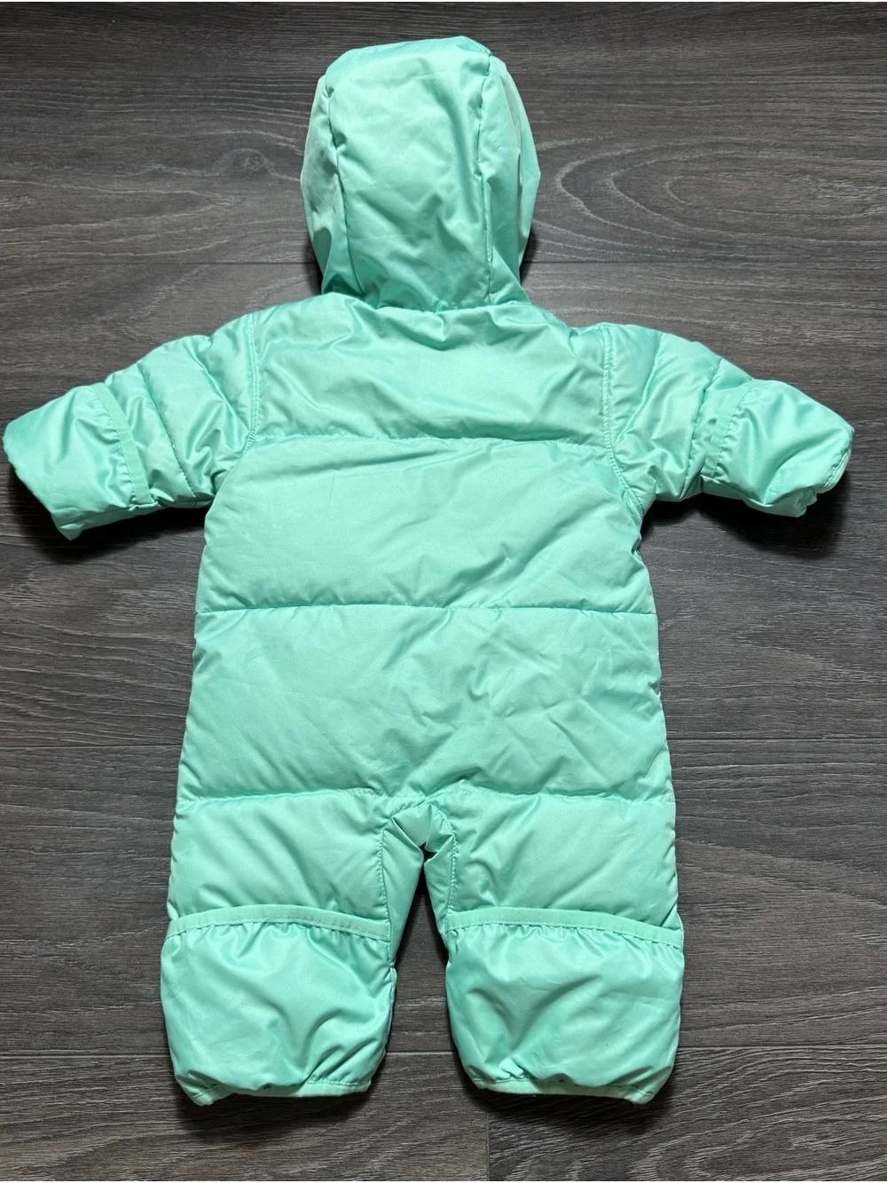 Columbia Mint Green Infant Insulated One-Piece Snowsuit